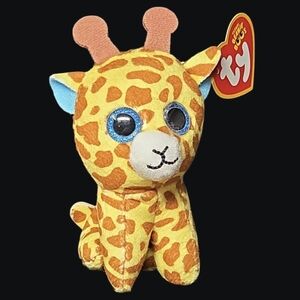 2021 McDonalds Toy Ty Teenie Beanie Boo Named Safari The Giraffe Plush